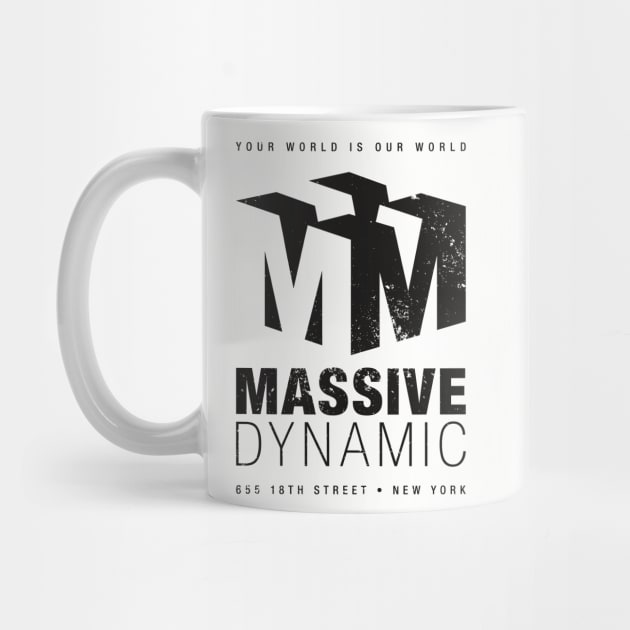 Massive Dynamic (aged look) by MoviTees.com